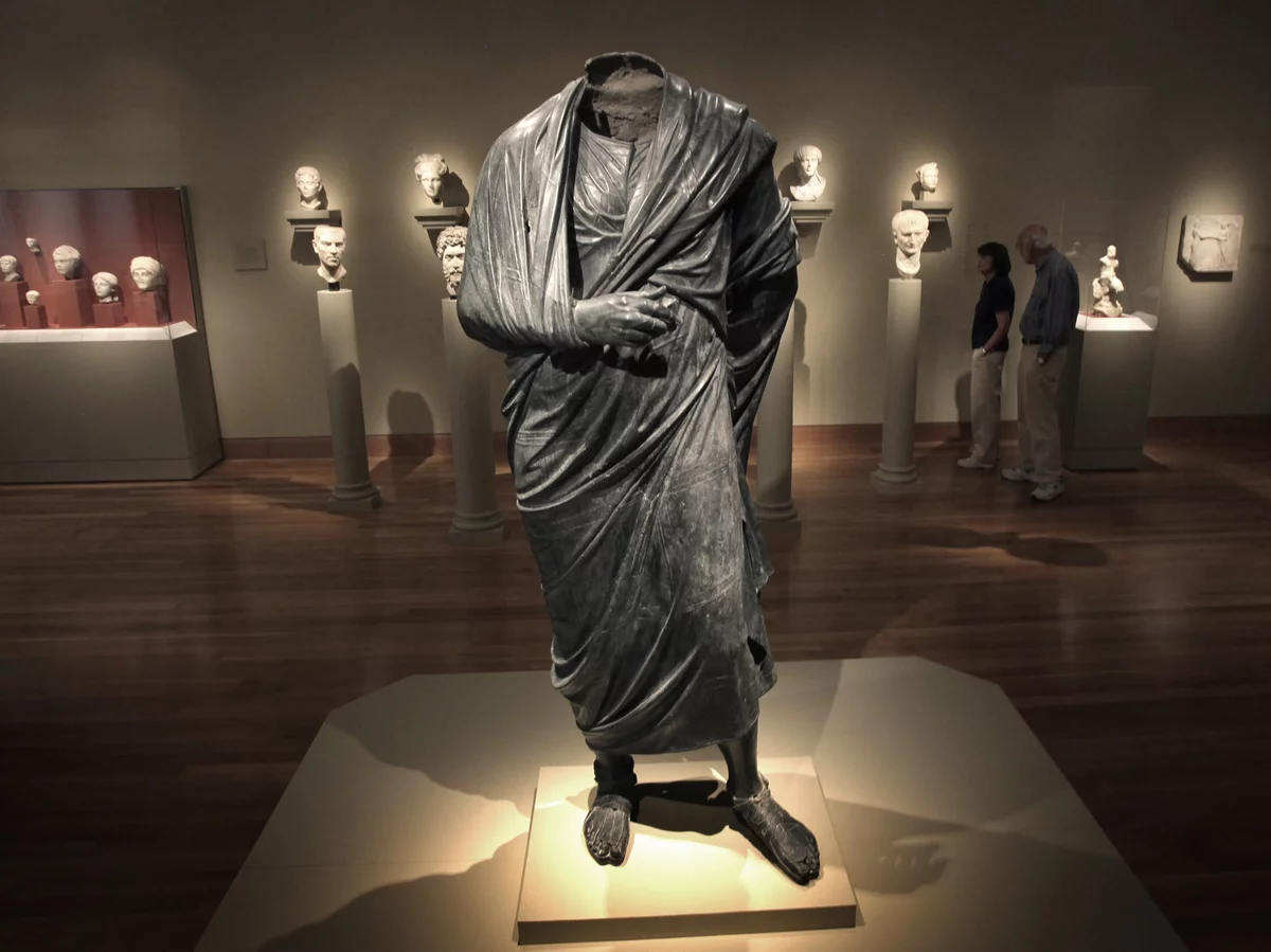 Mystery Uncovered: Roman Emperor Statue Under Investigation