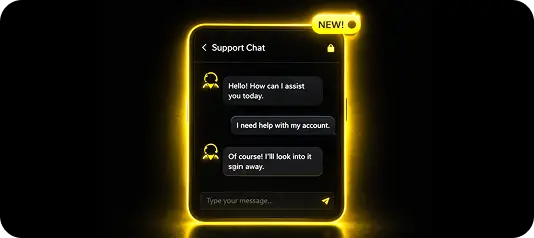 Personal support 24/7.